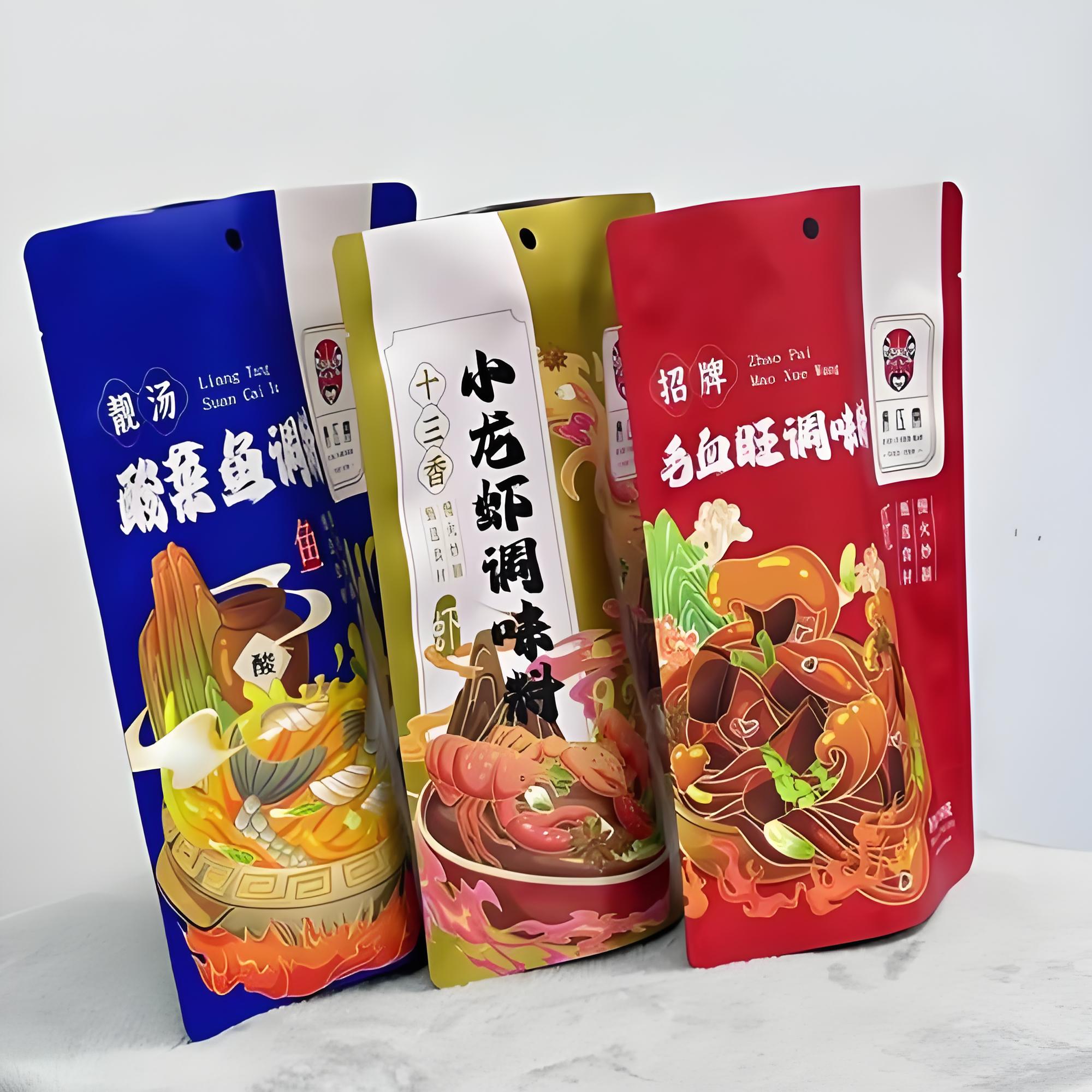 吐鲁番地区自立拉链袋调料袋 - 方案